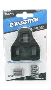 CLEATS  Road, Look Delta compatible, fixed/zero float.  BLACK