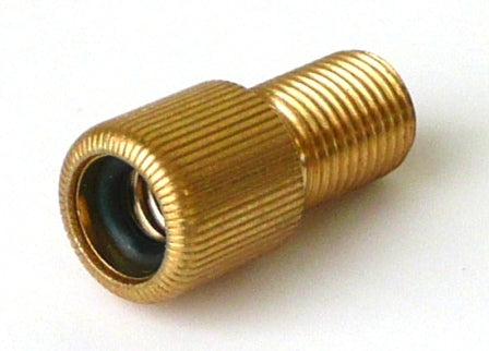 BRASS ADAPTOR F/V to A/V, 20mm Long (Sold Individually) (for Bag of qty 10 see part 3638)