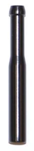 Extension valve for FV, 48mm, alloy, black, screw onto tube valve