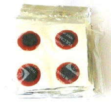 COLD PATCHES Self vulcanizing, 15mm ROUND, Workshop Bag 100
