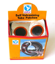 COLD PATCHES Self vulcanizing, 25mm ROUND, Box 100