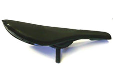 SADDLE BMX Pivotal, with Hollow , PP Plastic, without Padding, BLACK