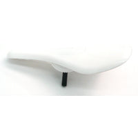 SADDLE BMX Pivotal, with Hollow , PP Plastic, without Padding, WHITE