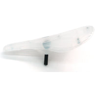 SADDLE BMX Pivotal, with Hollow , PP Plastic, without Padding, SEMI CLEAR