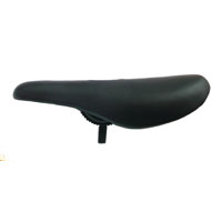 SADDLE BMX Pivotal, with Hollow , PP Plastic, Padded, BLACK