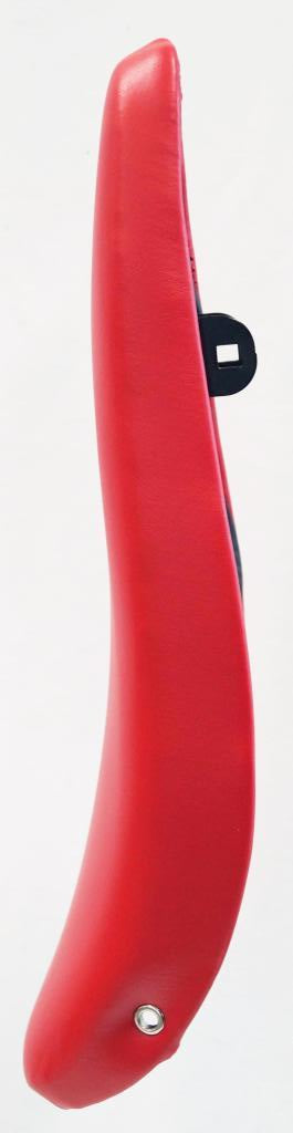 SADDLE Banana, 430mm x 130mm, for High Riser with Mounts for Sissy Bar, RED