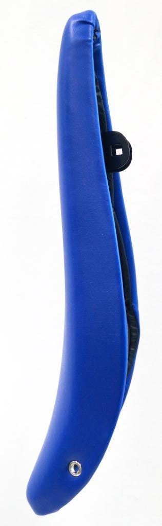 SADDLE Banana, 430mm x 130mm, for High Riser with Mounts for Sissy Bar, BLUE
