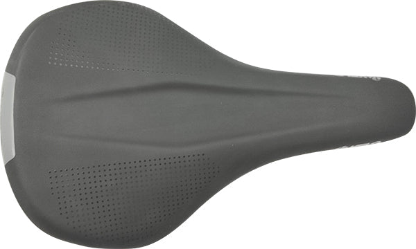 `A NEW ITEM - SADDLE - Velo branded, VL-3628, black, with I-carry handle at back of saddle, 162mmW x 262mmL