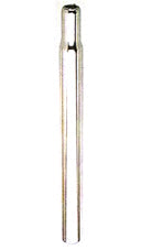 SEATPOST STRAIGHT 25.0MM X 400MM STEEL - CHROME