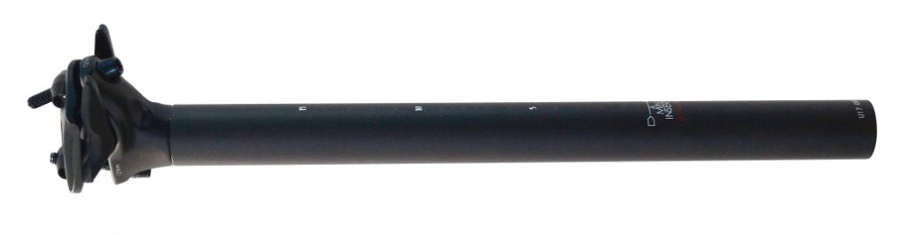SEATPOST, Dual , 27.2 x 350mm, Carbon Fibre, MATT BLACK - (15mm Offset)