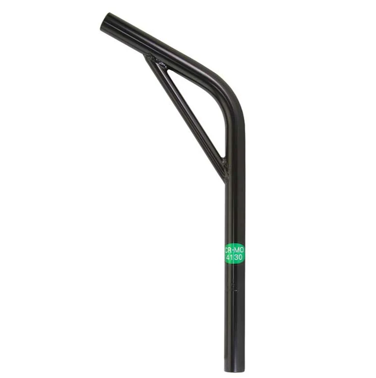 `A NEW ITEM - SEATPOST LAYBACK W/SUPPORT 25.4MM X 400MM CR-MO - BLACK