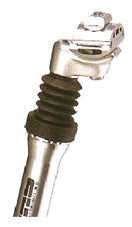 SUSPENSION SEATPOST 27.2 x 350mm, Micro-Adjust, Alloy SILVER