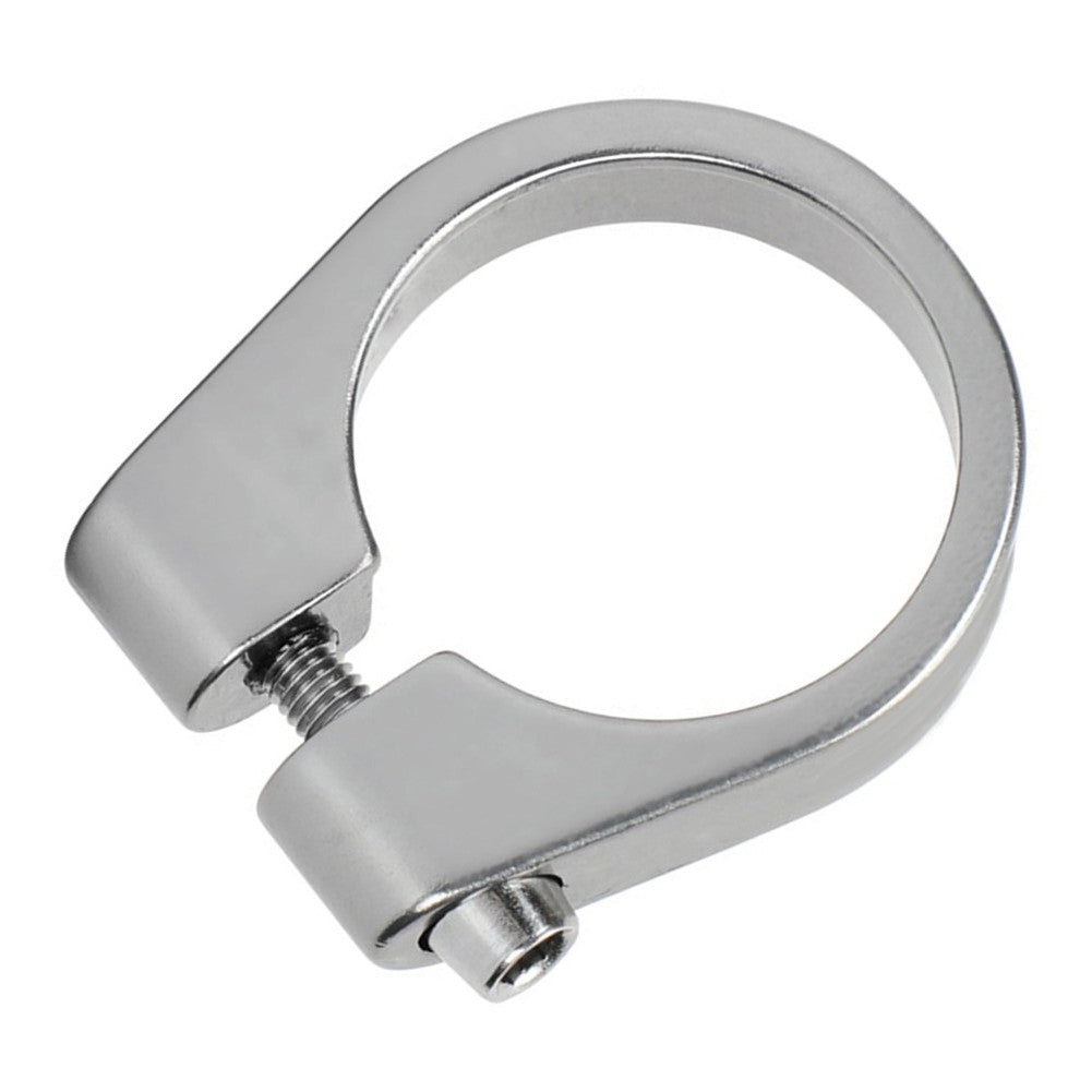 `A NEW ITEM - Seat clamp, type, 38.6mm, alloy, silver