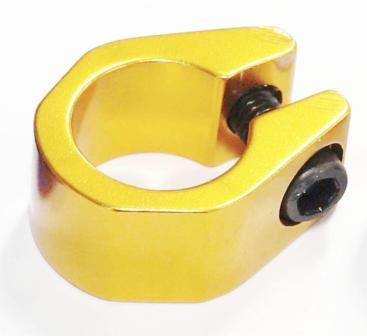 Seat clamp "Tuff Neck style" GOLD -- (I.D. 25.4)
