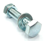 BOLT M8, 40mm, with Washer & Nut, Steel (Sold Individually)