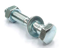 BOLT M8, 45mm, with Washer & Nut, Steel (Sold Individually)