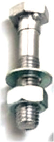 BOLT M8, 45mm, with Washer & Nut, Steel (Bag 4)