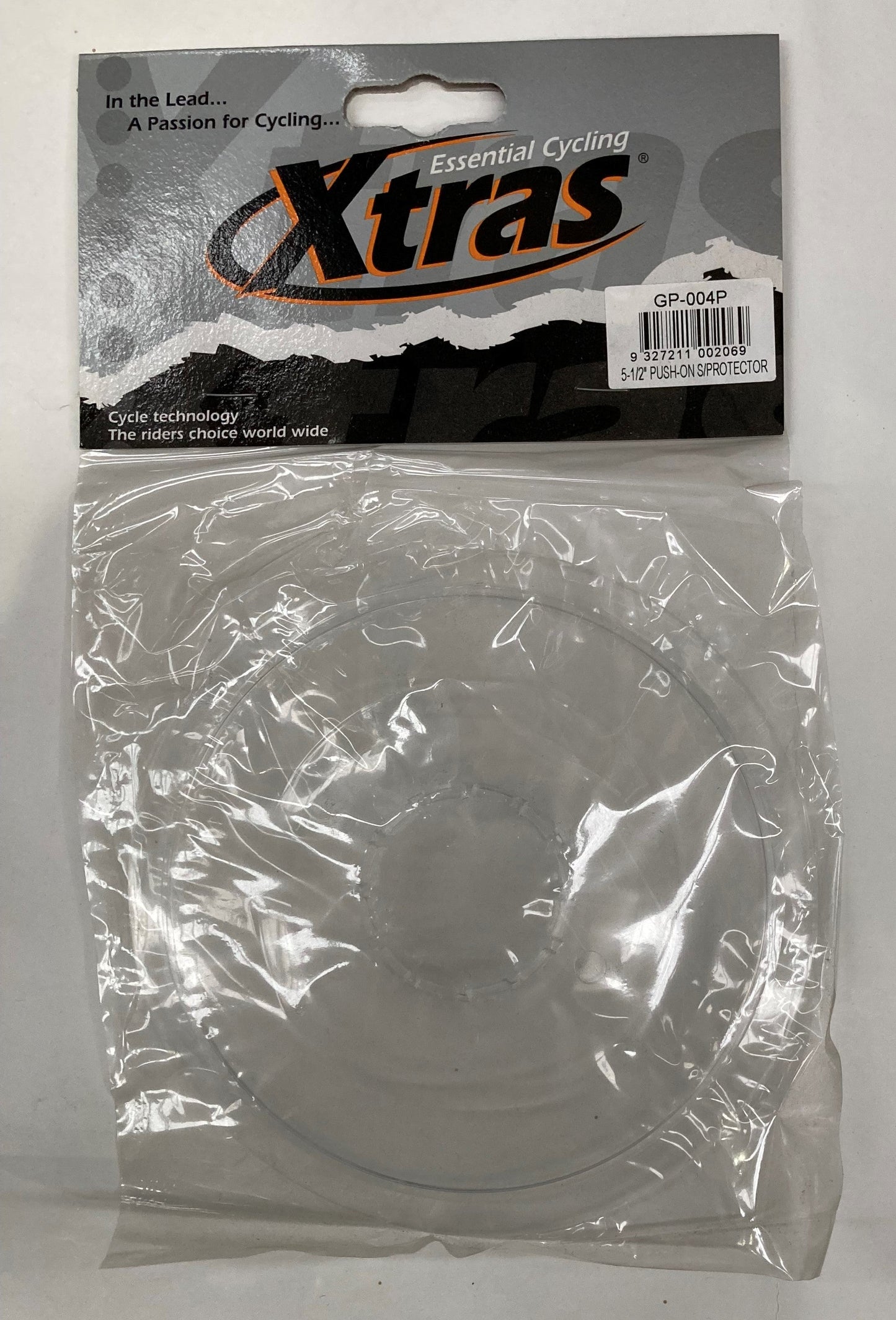 SPOKE PROTECTOR / PUSH-ON - 5-1/2' - 136mm CLEAR