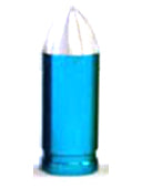 Valve cap for F/V bullet blue