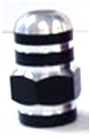 VALVE NUT BLACK VA-200