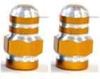 Valve Cap GOLD Alloy Nut