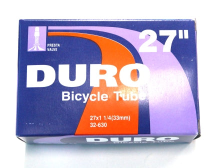 TUBE 27 x 1.1/4 FV 33mm also suits 700 x 32/35