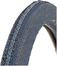 TYRE 27 x 1.1/4 BLACK Speed tread, standard wall, 75PSI (32-630)