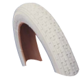 TYRE 12.1/2 x 2.1/4 WHITE Smooth, City/Scooter/Pram Tread (54-203)