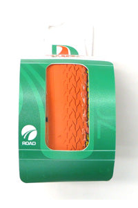 TYRE- Folding 700 x 24C Fixie Pops ORANGE Taiwan premium tyre (24-622)