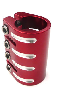 Scooter Clamp QUAD 31.8mm , RED