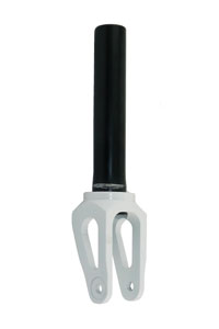"Special Pricing" Threadless Scooter Fork, 1 1/8" x 150mm Threadless Steerer, WHITE