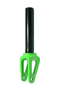 "Special Pricing" Threadless Scooter Fork, 1 1/8" x 150mm Threadless Steerer, GREEN