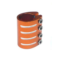 "Special Pricing" Quad clamp w/4 s 31.8 orange