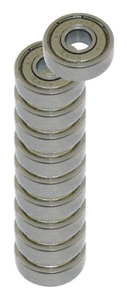 BEARINGS NSK - ABEC 9 for Scooter wheel, Sold ROLL QTY 10, 608Z - ( 8 x 22 x 7mm) Carbon steel