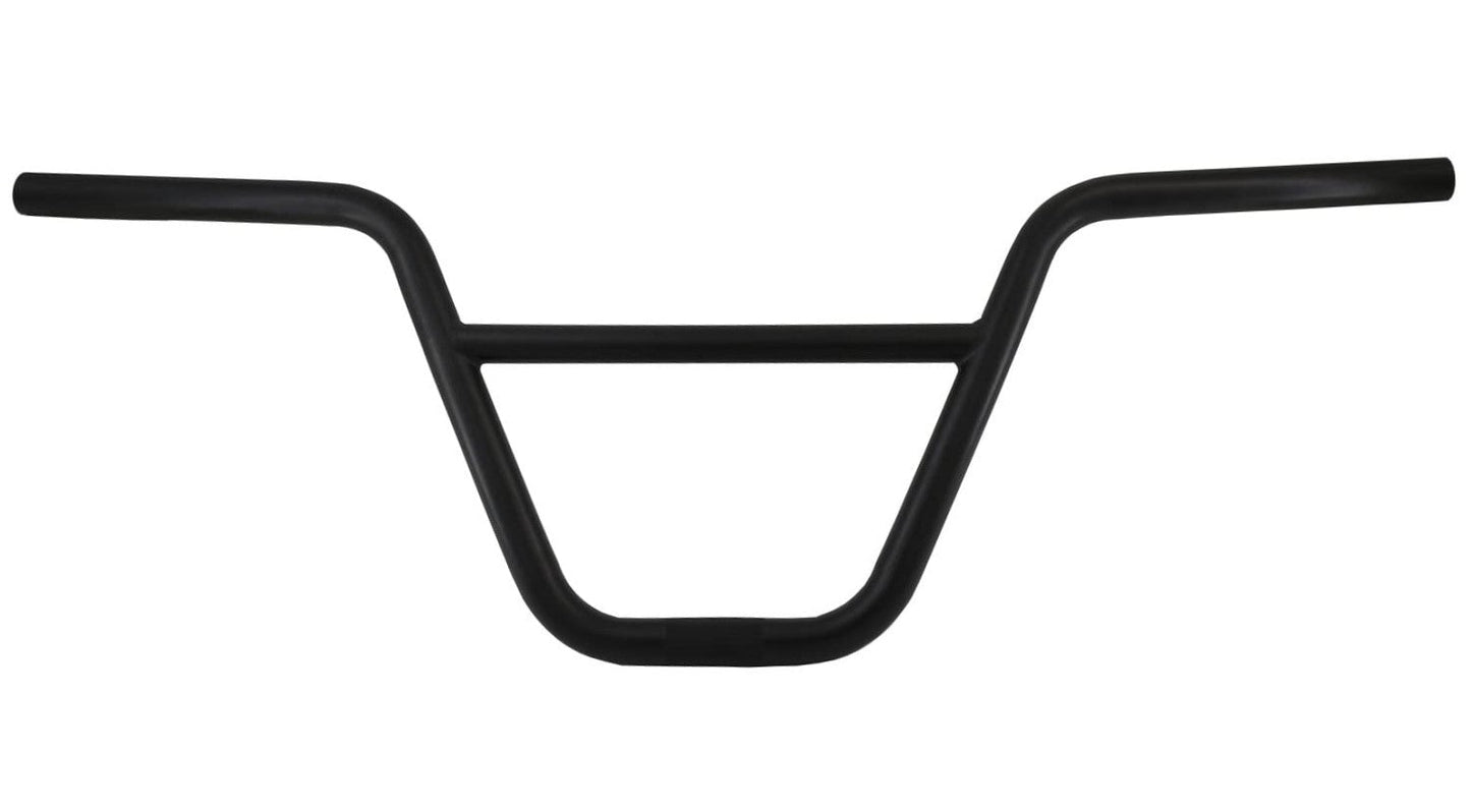 HANDLEBAR 22.2mm, 68cm Wide, 180mm Rise, BMX, Cro-Mo BLACK