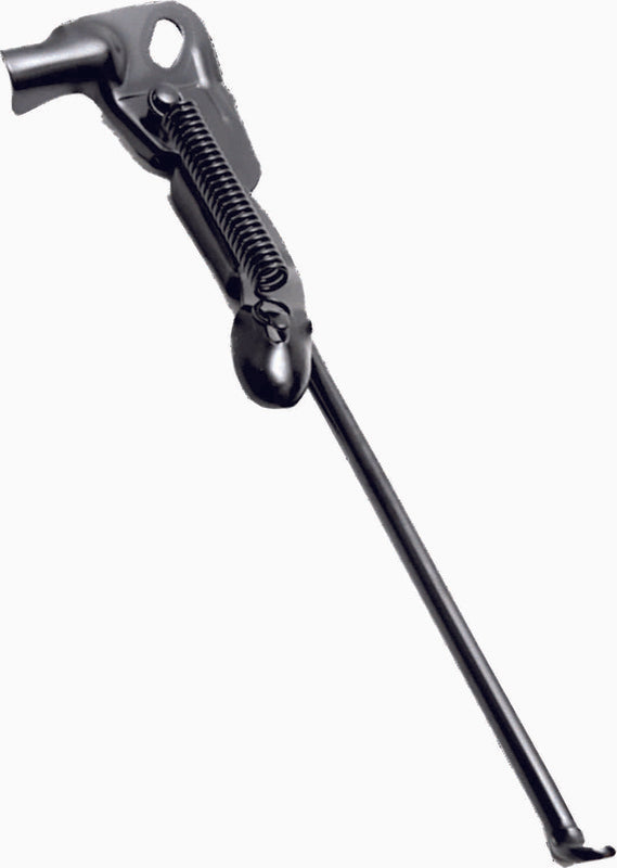 KICKSTAND - 24" - Rear Axle Mount - Steel - BLACK - "Classic' Plastic bag Header packaging (special pricing, we are making room to expand our ranges)