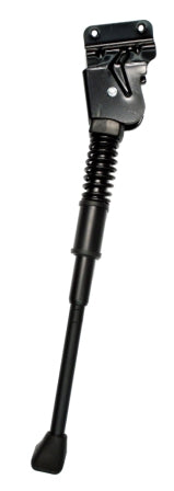 KICKSTAND 26-28/29, Direct Mount, Steel Top/Alloy Leg BLACK (4cm (40mm)between mounting holes - Threaded) (Mounts on inside of frame)