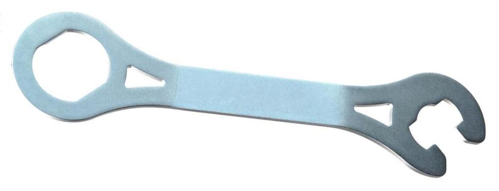 Bottom Bracket wrench, for 36mm box-end and bottom bracket cup with "raised" 16mm wrench flats