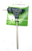 Allen key T shape with ball end, 6mm