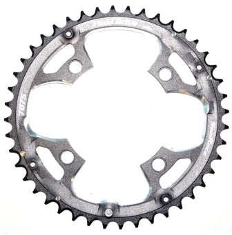 CHAIN RING 44T x 104 BCD for 8/9 Speed, CNC, Alloy, BLACK