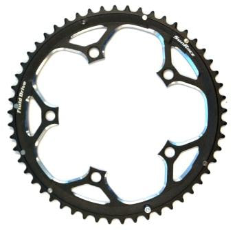 CHAIN RING 53T x 130 BCD, For 10 Speed, Alloy, BLACK