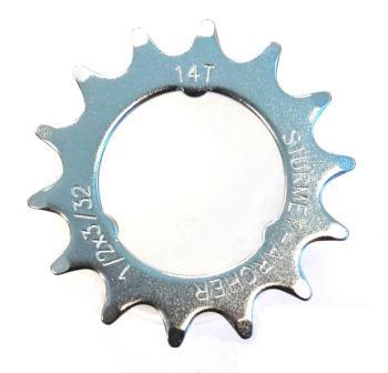 Cog 3-Spline. 14T, Sturmey Archer, CP, FLAT type , Coaster sprocket (I.D - 35mm)