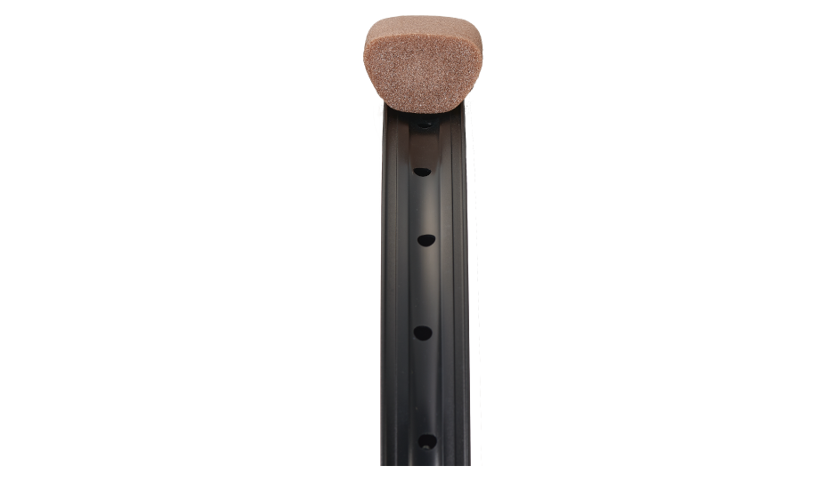 RIM PROTECTION INSERTS - size:L for 2.5"-3.0" tire + 40mm long alloy tubeless valve