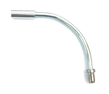 CABLE GUIDE 90 Degree Angle Noodle, Steel, SILVER (Bag 10)