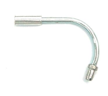 CABLE GUIDE 110 Degree Angle Noodle, SILVER (Bag of 10)