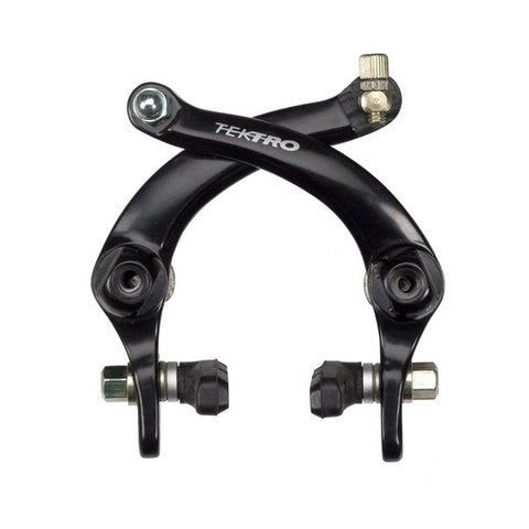 BRAKE - Tektro FRONT U Brake, BLACK , dimension: 30-47mm, coil spring, with 55mm pads 985.13, barrel