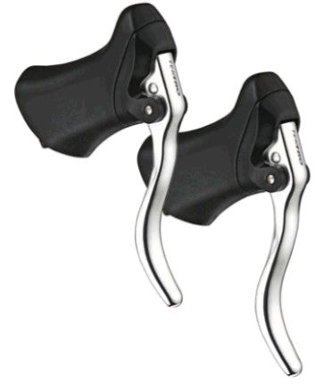 Tektro Brake Levers, RL-340 Q/R and return spring SILVER/BLACK (Sold In Pairs) Quality TEKTRO product