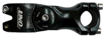 Ahead Stem -- 110mm Ext, 0-60 Degree, 28.6mm Dia., 25.4mm BB, Black