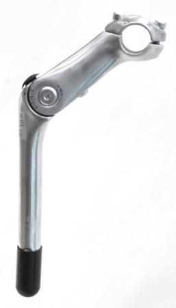 Headstem, QUILL, ADJ, 22.2mm ALLOY, EXT 110, SILVER AND 25.4BB