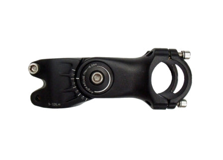 Adjustable Ahead Stem - 90mm Ext, -20 to 60 Degree, 28.6mm Dia., 31.8mm BB, Black